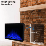 Touchstone Fireplug PRO rough opening dimensions