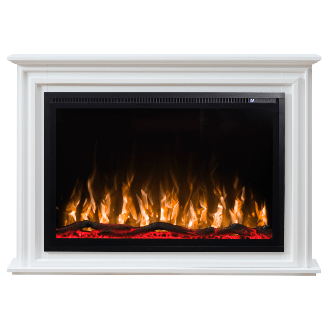 Touchstone Forte Elite 40-Inch Freestanding electric fireplace on a white background