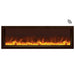 Amantii Panorama SLIM 40-Inch Built-in IndoorOutdoor Electric Fireplace (BI-40-SLIM)