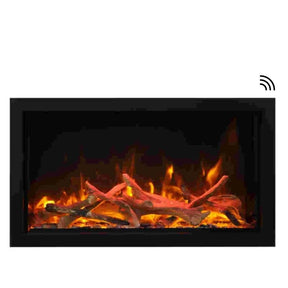 Amantii Panorama XS 30-Inch Built-in Indoor /Outdoor Smart Electric Fireplace (BI‐30‐XTRASLIM)