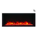 Amantii Panorama XS 40-Inch Built-in Indoor /Outdoor Smart Electric Fireplace (BI‐40‐XTRASLIM)