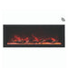 Amantii Panorama XT 60-Inch IndoorOutdoor Smart Electric Fireplace (BI-60-DEEP-XT)