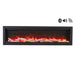 Amantii SYMMETRY Bespoke Built-In/Wall Mounted Electric Fireplace with WiFi and Sound