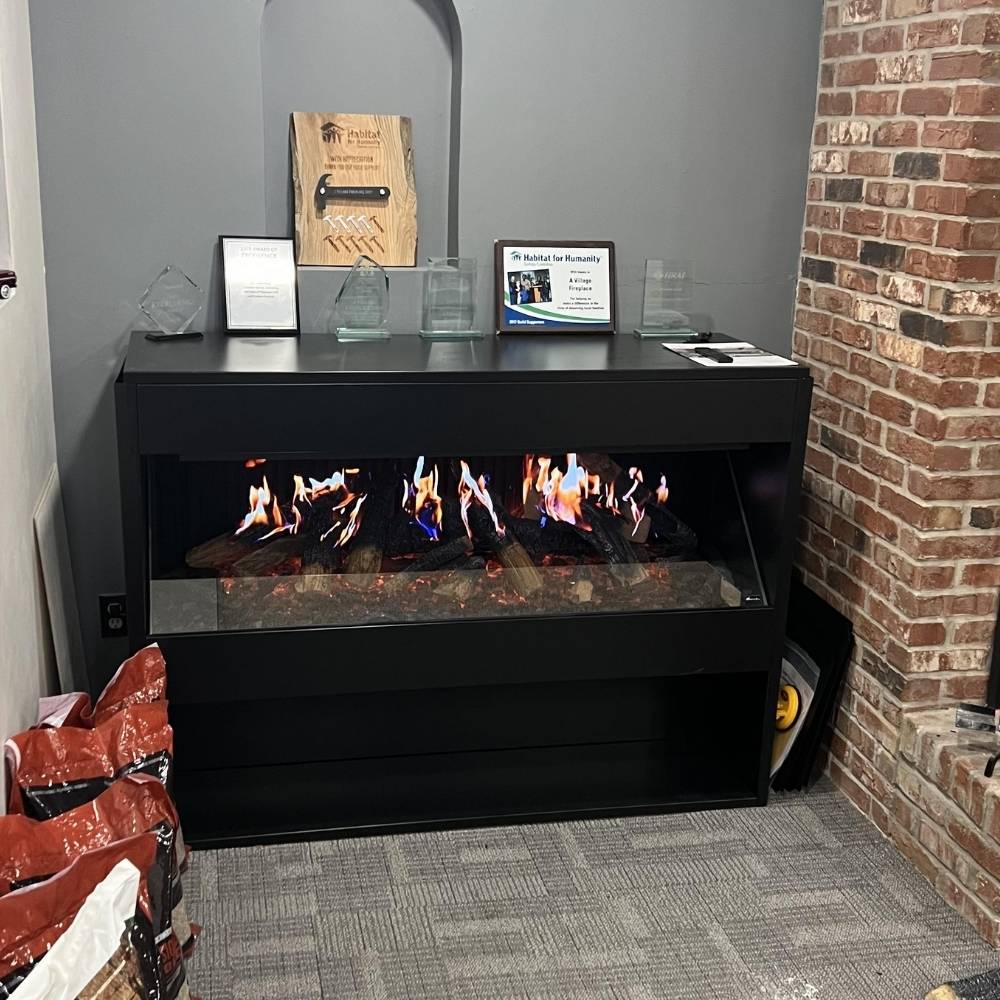 Amantii Signature MultiView HOLO 55 with Optional Pedestal in Corner