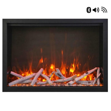 Amantii 26-Inch to 48-Inch Traditional Smart Built-in Electric Fireplace Insert