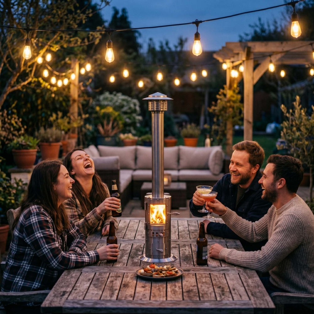 American-made Tabletop Wood Pellet Heater