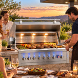 American Made Grills Ovation Hybrid 54-Inch Outdoor Grilling
