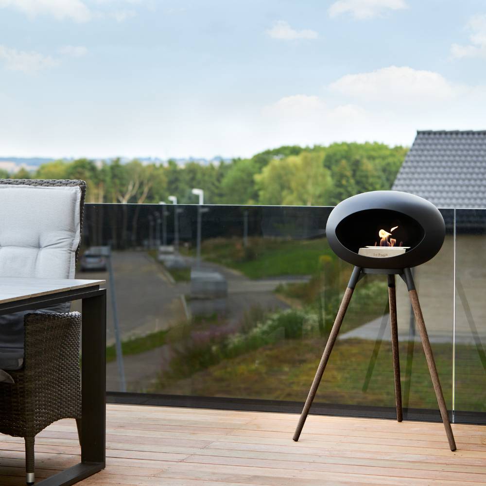 Black-Black Bowl Smoked Oak Legs 800102