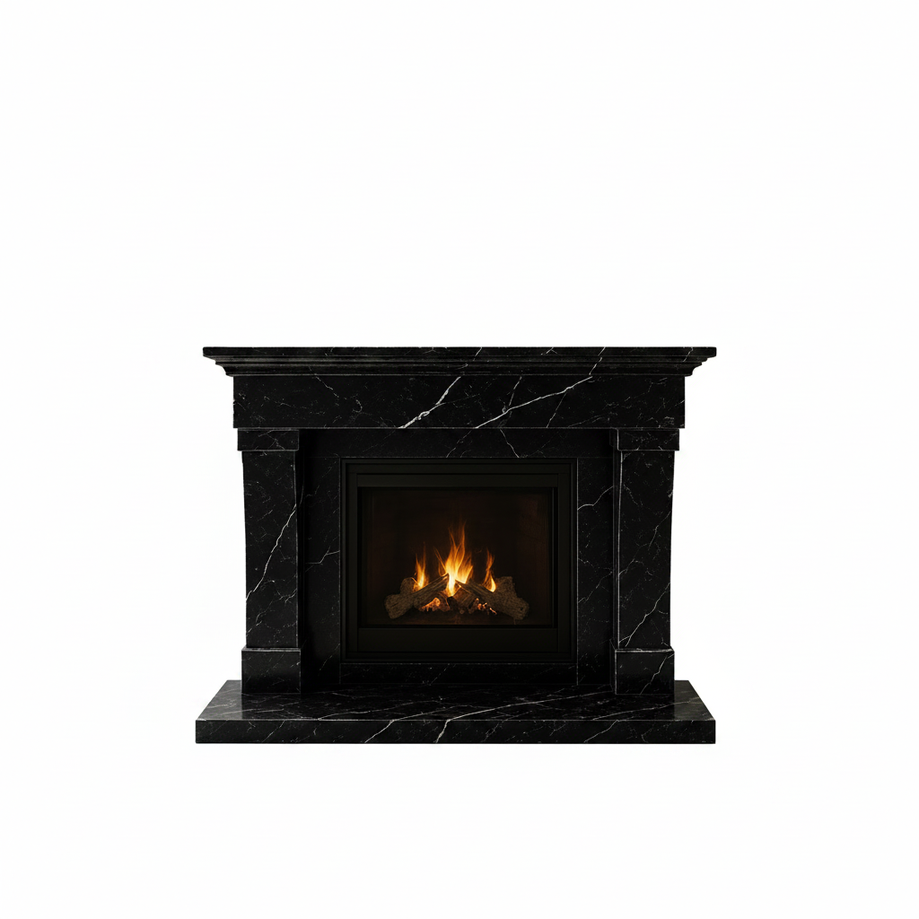 Chateau Nero Marquina Marble