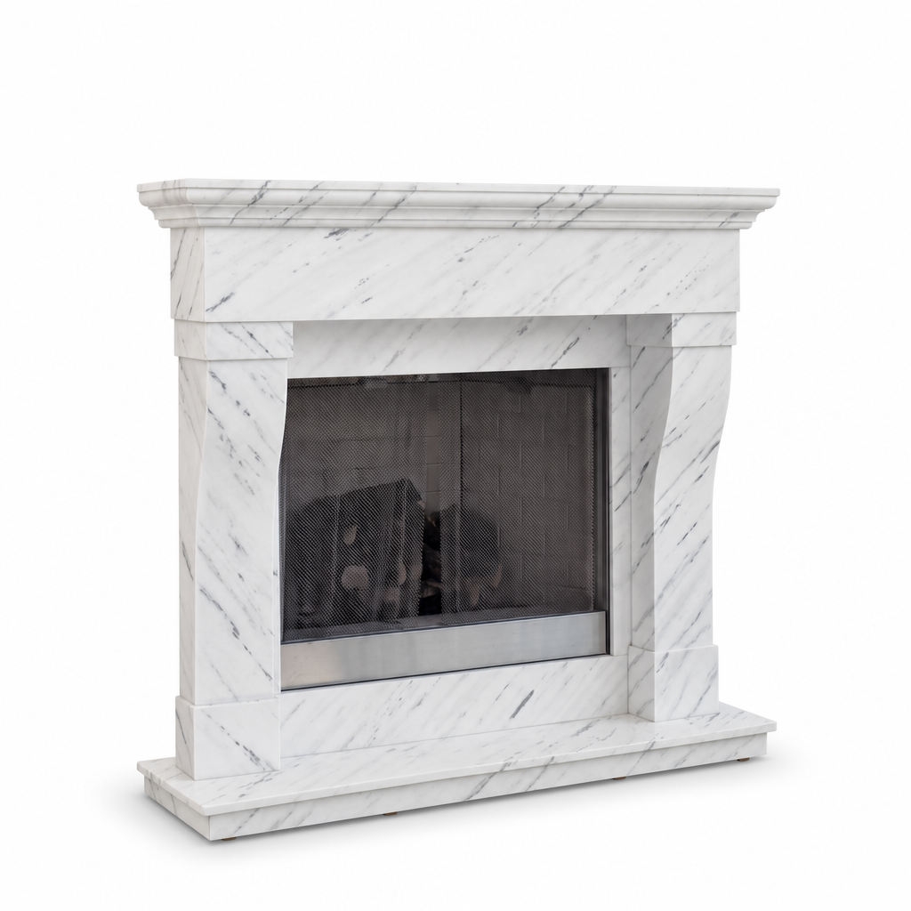 Chateau in 72 Sivec White Marble