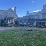 Crafted Fire Witches Brew Fire Pit Outside Residential House