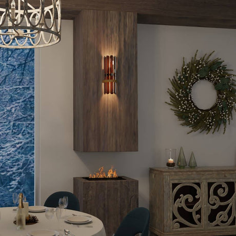 Dimplex Opti-Myst 500 Custom Fireplace in Dining Area