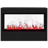 Dimplex Optimyst RGB Pro Box 40 Built-In Vapor Fireplace With Red Flame