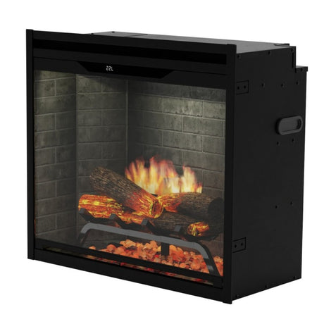 Dimplex Revillusion 24-Inch Built-in Electric Firebox - Neutral Brick