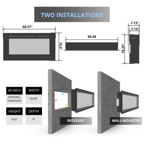 Dimplex Vital Sense SEN60 Installation