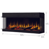 Dimplex Ignite Ultra 60-Inch Linear Electric Fireplace Specs