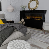 Dimplex Ignite Ultra 60-Inch Linear Electric Fireplace in Bedroom
