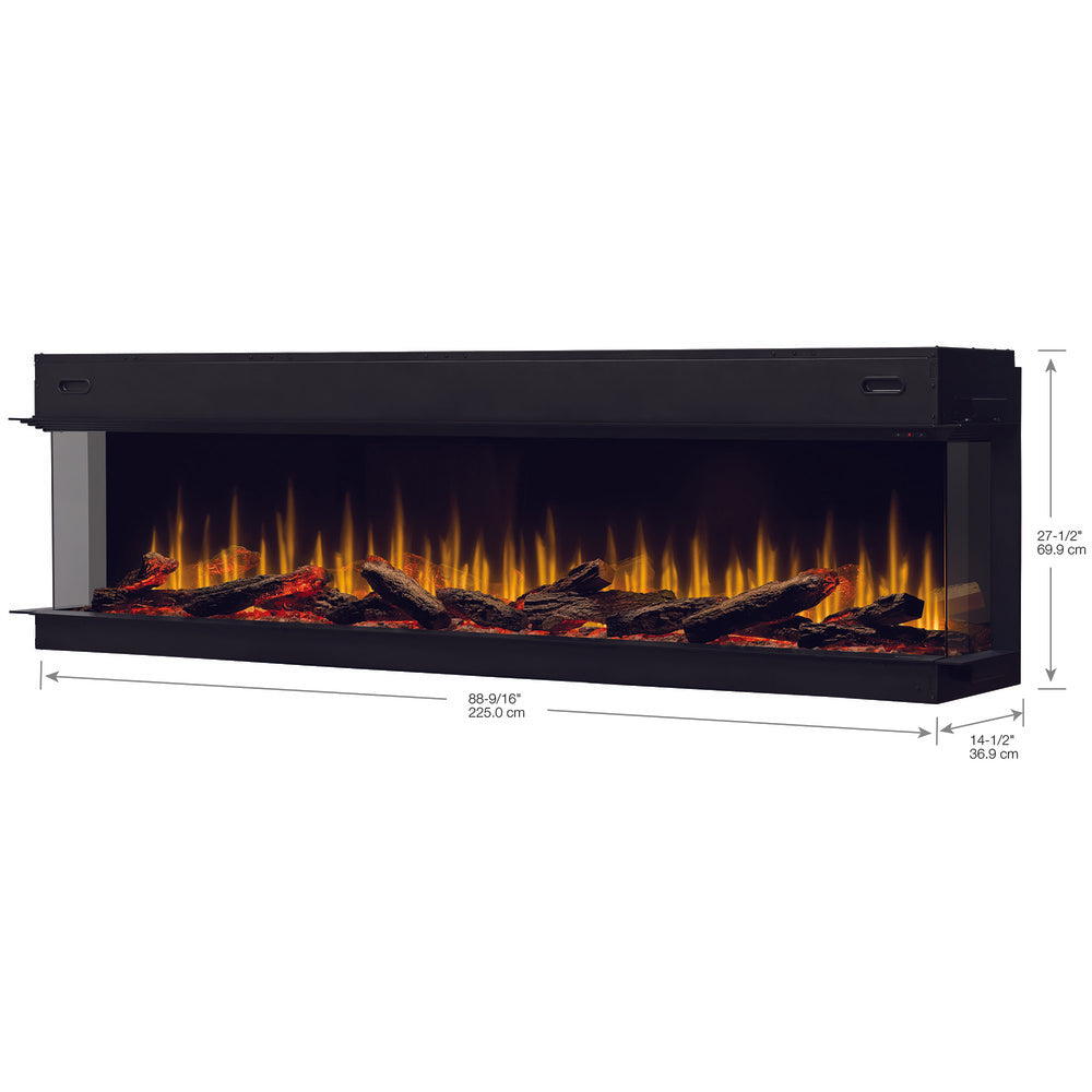 Dimplex Ignite Ultra 88-Inch Linear Electric Fireplace Specs