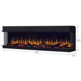 Dimplex Ignite Ultra 88-Inch Linear Electric Fireplace Specs