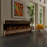 Dimplex Ignite Ultra 88-Inch Linear Electric Fireplace in Reception