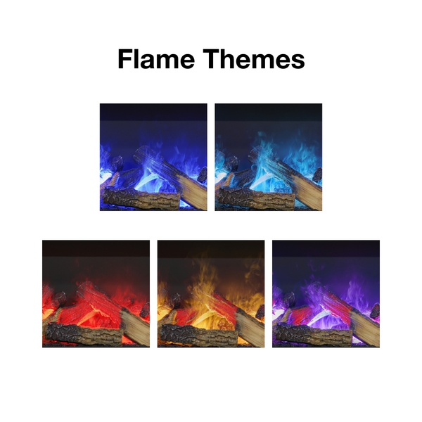 Dimplex Opti-Myst Vapor Fireplace Flame Themes