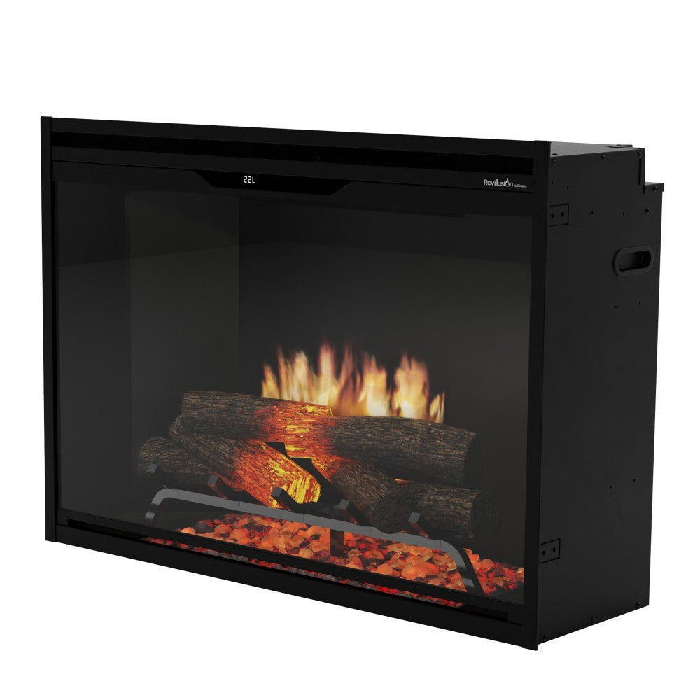 Dimplex Revillusion 36-Inch Built-in Electric Firebox - Black