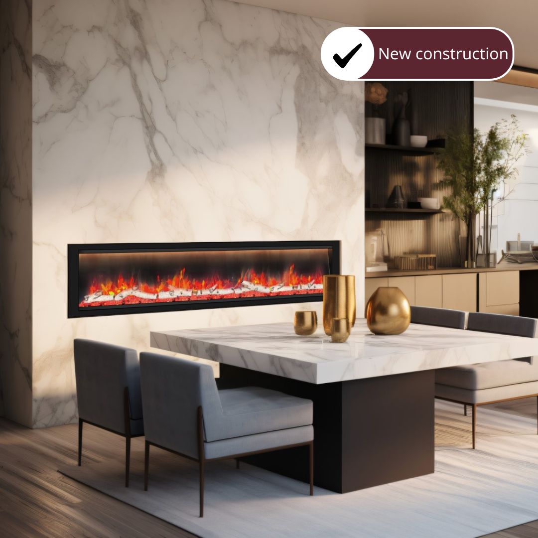 Dynasty Allegro Electric Fireplace for New Construction