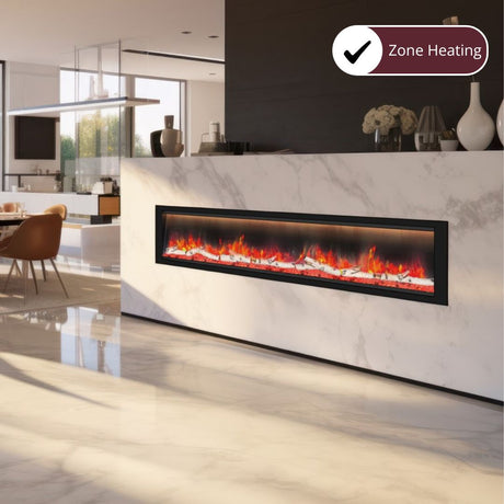 Dynasty Allegro Electric Fireplace for Zone Heating