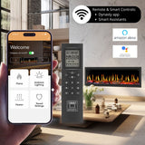 Dynasty Tempo Electric Fireplace Smart Controls