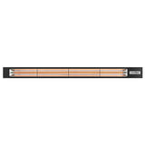 eurofase low profile 4000w 64-inch black electric patio heater