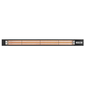 eurofase low profile 4000w 64-inch black electric patio heater