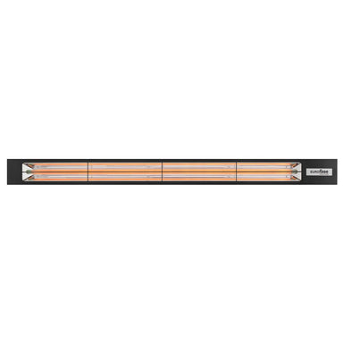 eurofase low profile 4000w 64-inch black electric patio heater