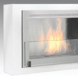 Eco-Feu Montreal Gloss White w/ Interior Stainless WU-00127-SW