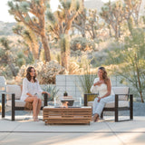 EcoSmart Fire Base 40-Inch Square Fire Pit Table Starfire Outdoor