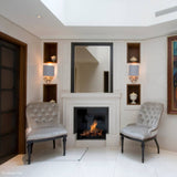 EcoSmart Fire Heritage Grate 25 in Living Room