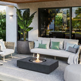 EcoSmart Fire Martini 50-Inch Rectangular Fire Pit Table at Patio