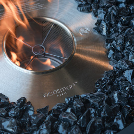 EcoSmart Fire Pod 39-Inch Round Concrete Fire Pit Bowl Starfire