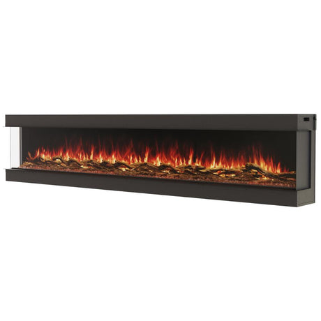 EcoSmart Fire Switch 120-Inch Linear  Electric Fireplace for left corner installation