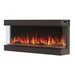 EcoSmart Fire Switch 56-Inch Linear  Electric Fireplace for bay view installation