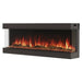 EcoSmart Fire Switch 68-Inch Linear  Electric Fireplace for bay view installation