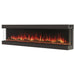 EcoSmart Fire Switch 96-Inch Linear  Electric Fireplace for bay view installation