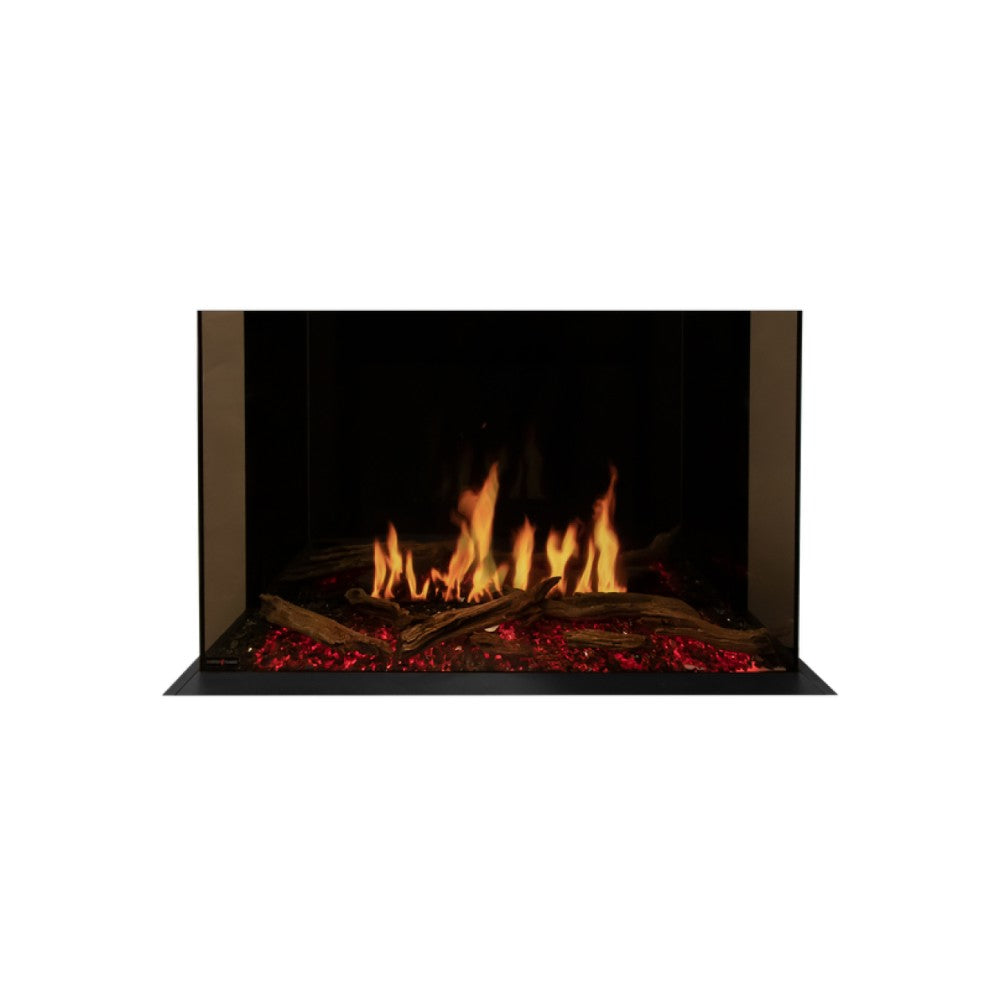 EcoSmart Fire Motion Linear Built-In Electric Fireplace in 30-Inch Wide