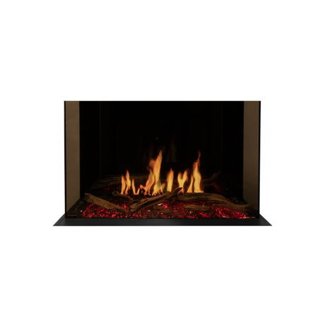 EcoSmart Fire Motion Linear Built-In Electric Fireplace in 30-Inch Wide