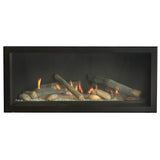 Empire Boulevard 32-Inch Linear Direct Vent Gas Fireplace with Log Set
