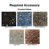 Empire Crushed Glass as Required Accessory