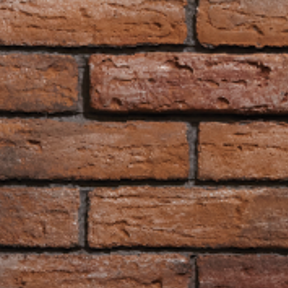 Empire Liner for Rushmore in Rustic Brick - front view