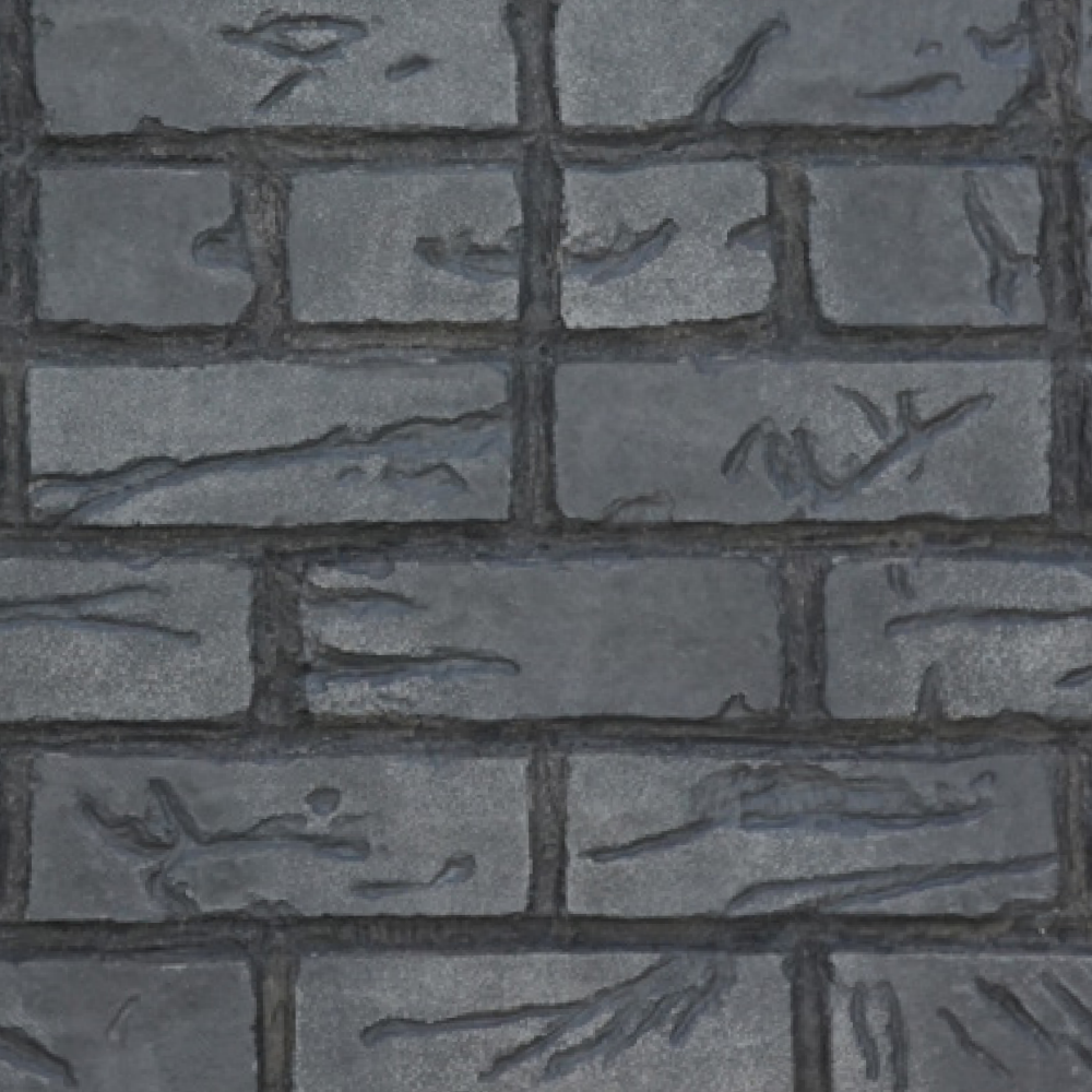 Empire Liner in Gray Fire Brick for McKinley Fireplace