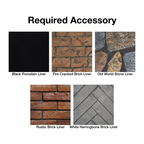 Empire Liners for Rushmore Fireplaces