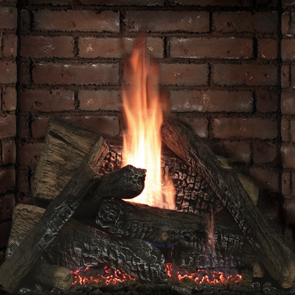 Empire Log Set for Tahoe Clean-Face Premium Gas Fireplace