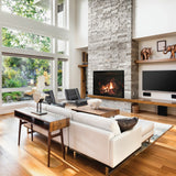 Empire Rushmore 50-Inch Traditional Direct Vent Gas Fireplace in Living Room